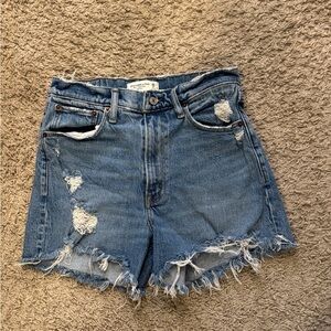 Abercrombie & Fitch The 4” Mom Short High Rise Size 26/2